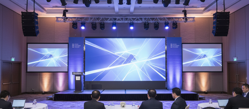 專業活動影音解決方案:淺談 Projector Rentals 及 LED Wall Production